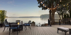 Террасная доска из ДПК Bamberg, Solid, Brazilian Walnut