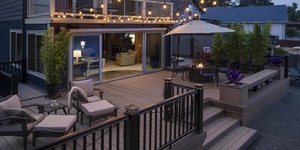 Террасная доска из ДПК Bamberg, Solid, Brazilian Walnut