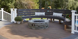 Террасная доска из ДПК Bamberg, Solid, Lebanese Cedar