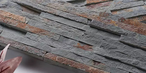 3D панели Сланец Dark Multicolor Pencil