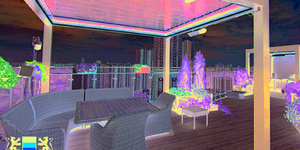 Террасная доска из ДПК Bamberg, Square, English Barnwood39