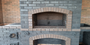 Кирпич огнеупорный Montenegro SHA 8 Black Cuprum 250x124x65 мм 2