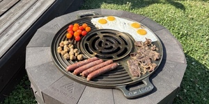 очаг из кирпича своими руками (черный огнеупорный кирпич  Montenegro)