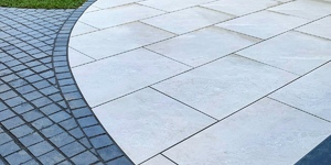 Брусчатка из известняка RKS Slate Belgian Black 100x100x40 мм 2