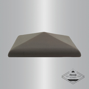 Клинкерный колпак на столб ZG Clinker, С42 425х425 мм, графит