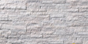 Декоративный камень для стен интерьера и экстерьера 3D панели RKS SLATE Кварцит White Quartz Classic фото, приобрести на сайте РКС Клинкер (2)