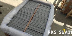 Плитка RKS SLATE Limestone Belgian Black 600х300х20мм Natural Индия (2)