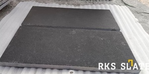 Плитка RKS SLATE Limestone Belgian Black 600х300х20мм Natural Индия (1)(1)