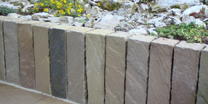 Палисад из песчаника RKS SLATE Belgian Multi колотый (3)