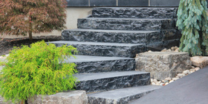 Ступени монолитные RKS Slate Belgian Black