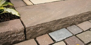 Бордюр (поребрик) из камня, Belgian Multi и Брусчатка RKS Slate Belgian Multi(1)