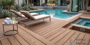 Террасная доска Turtle Shell Solid Trix, Teak 2