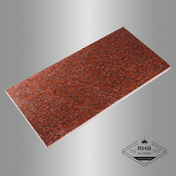 Гранитная плитка Imperial Red, Thermo/Polished в Ростове-на-Дону