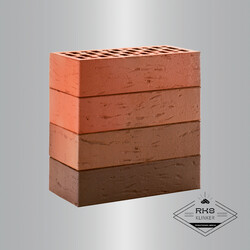 Кирпич облицовочный ЛСР, Красный Флэшинг, Рустик, 1НФ в Ростове-на-Дону