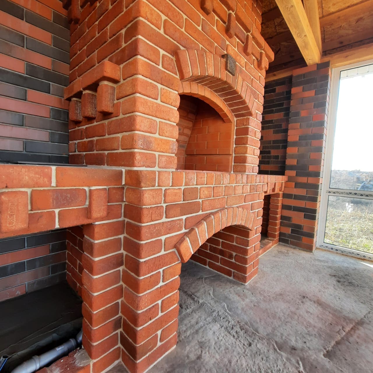 Кирпич печной 1НФ "Temple Brick" Маркс