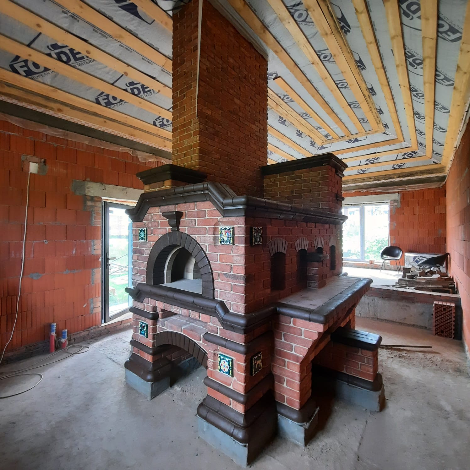 Кирпич печной "Temple Brick" Маркс 23