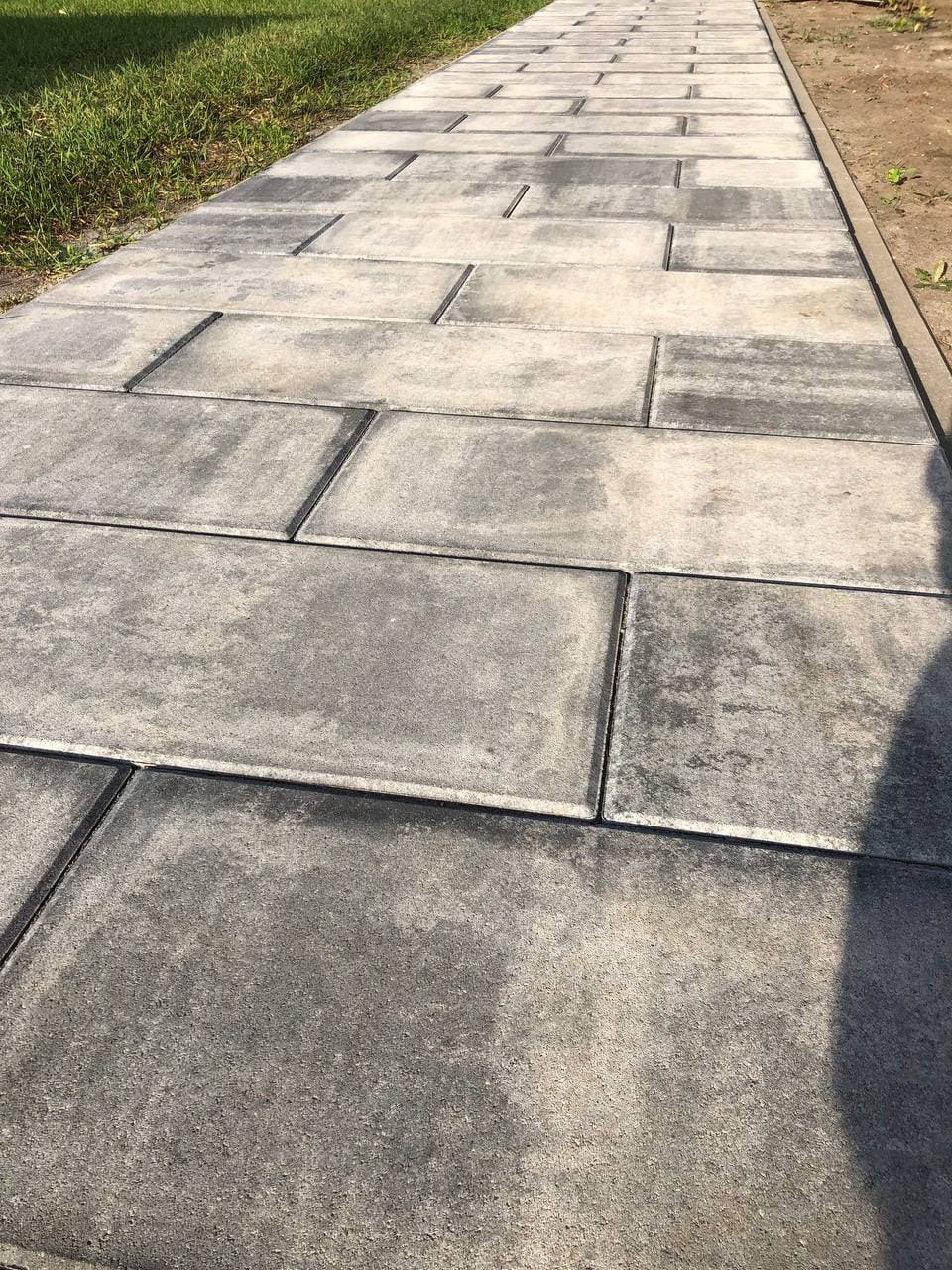 Тротуарная плитка BRAER, Триада, Color Mix Ночь 1