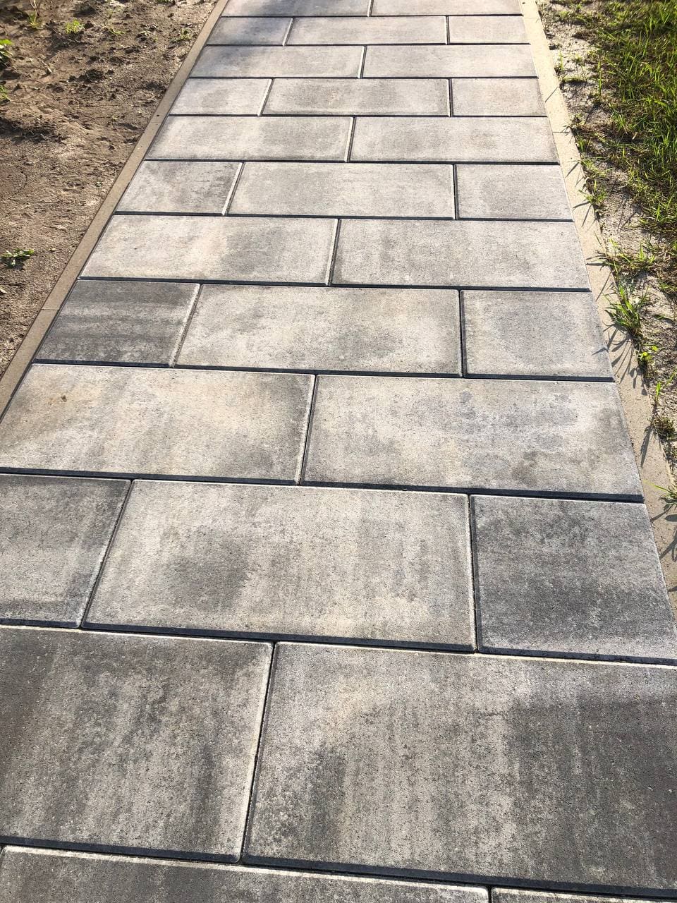 Тротуарная плитка BRAER, Триада, Color Mix Ночь 3