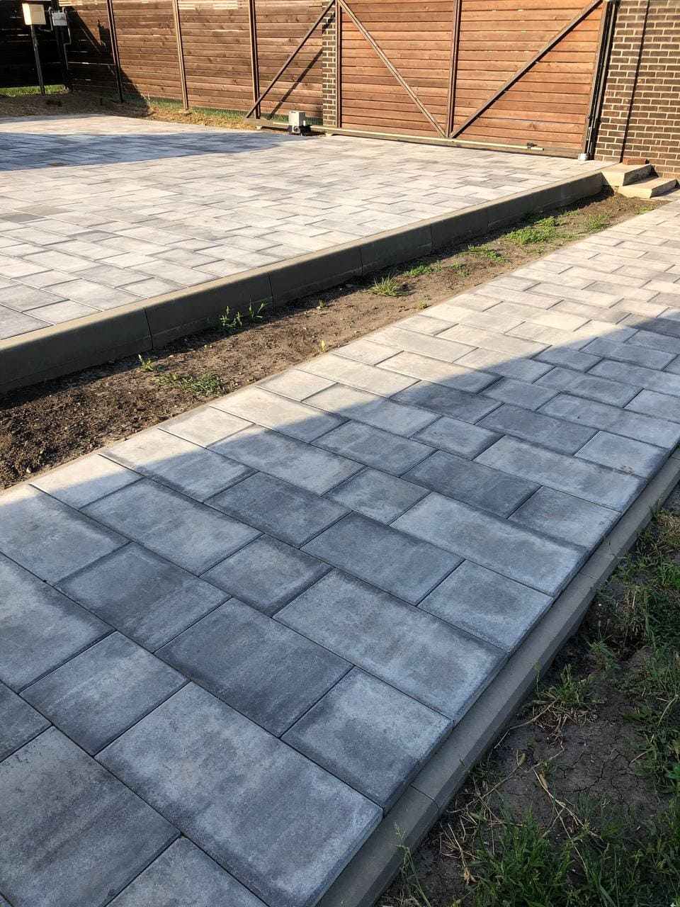 Тротуарная плитка BRAER, Триада, Color Mix Ночь 6