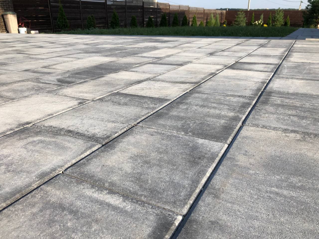 Тротуарная плитка BRAER, Триада, Color Mix Ночь 10