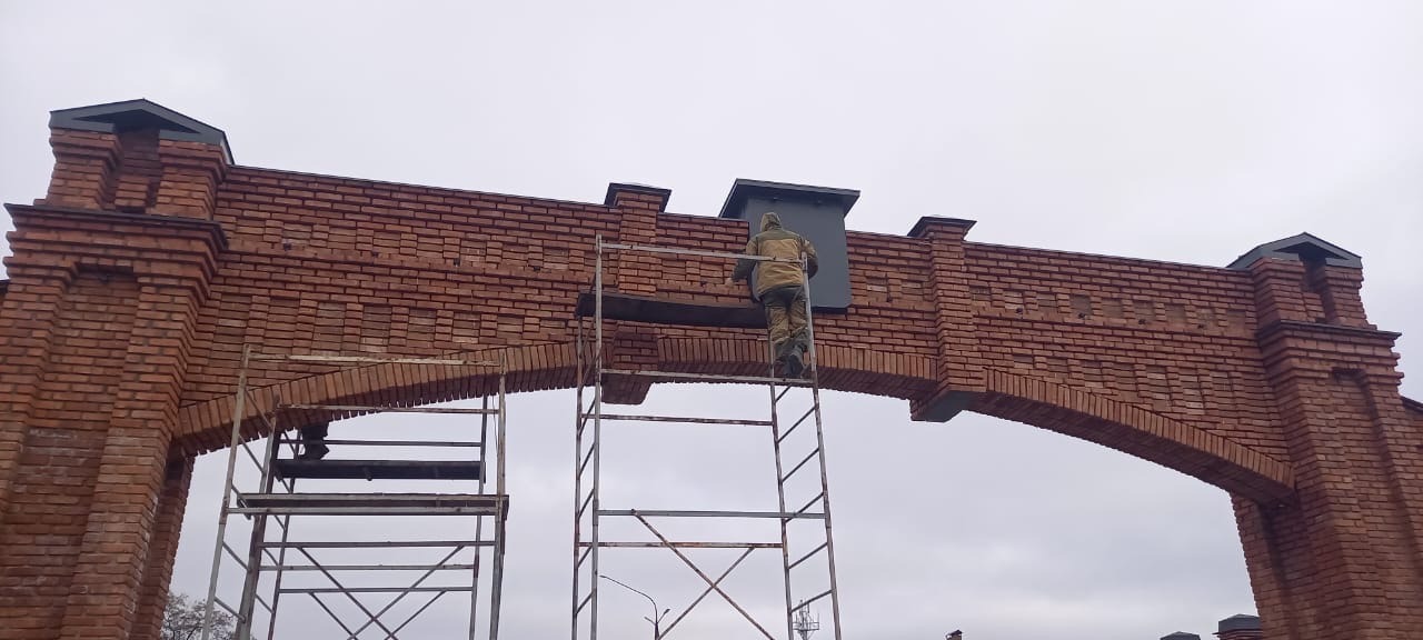 Облицовочный керамический кирпич 0,5 NF Temple Brick Маркс