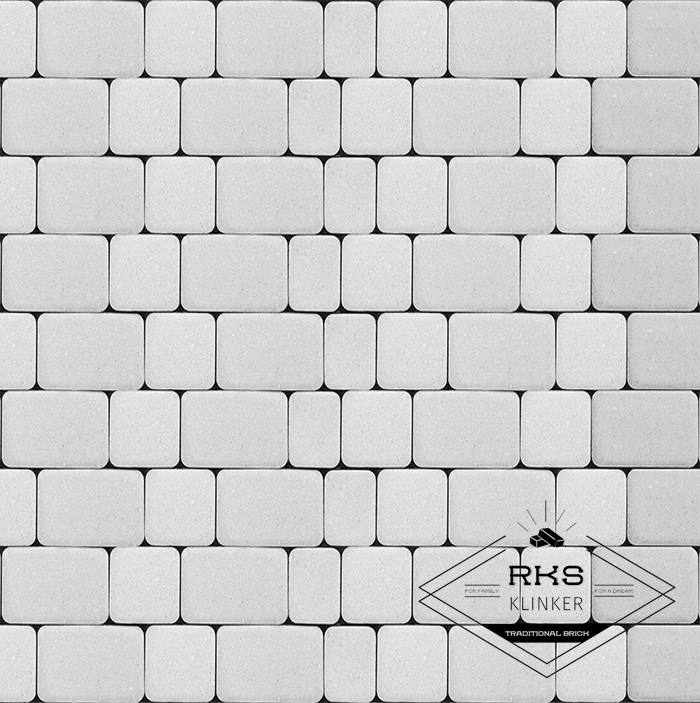 Плитка тротуарная SteinRus, Инсбрук Альт, Белый, 60 мм в Ростове-на-Дону