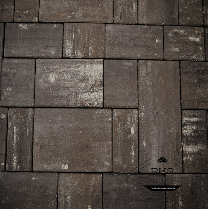 Плитка тротуарная SteinRus, Инсбрук Тироль, Color Mix Сепия, 60 мм в Ростове-на-Дону