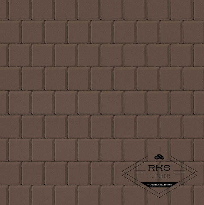 Плитка тротуарная SteinRus, Квадрат малый, Коричневый, 60 мм в Ростове-на-Дону