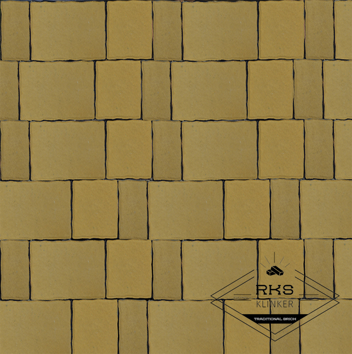 Плитка тротуарная SteinRus, Старый Город, Жёлтый, 60 мм в Ростове-на-Дону