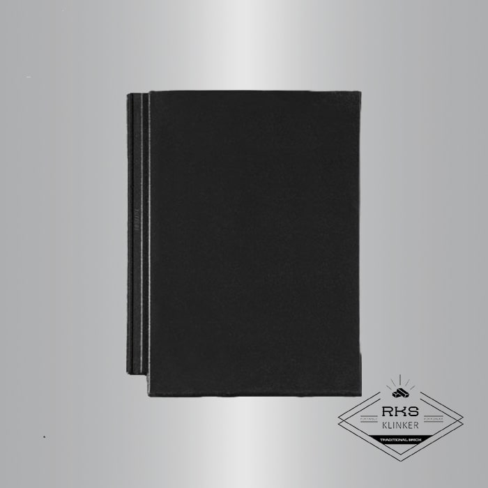 Цементно-песчаная черепица Тевива Cisar, чёрный в Ростове-на-Дону