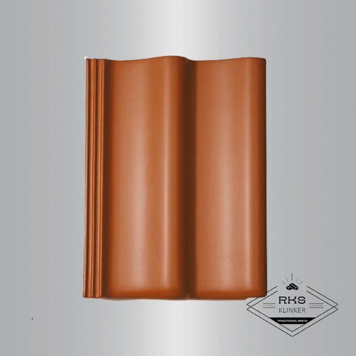 Цементно-песчаная черепица Балтийская (Дабл S) Cisar, кирпичный в Ростове-на-Дону