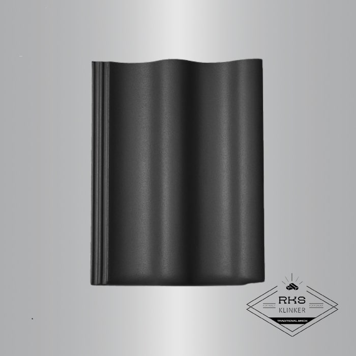 Цементно-песчаная черепица Кельтская (Харцер) Lumino, чёрный в Ростове-на-Дону