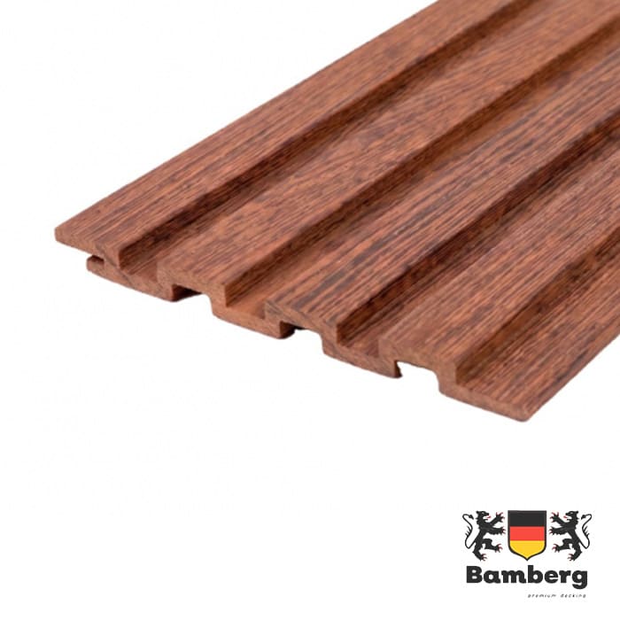 Реечная панель Bar Lines, African Bubinga в Ростове-на-Дону