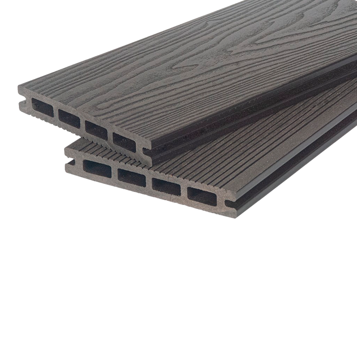 Террасная доска из ДПК Bulros, Country 3D, Серый в Ростове-на-Дону