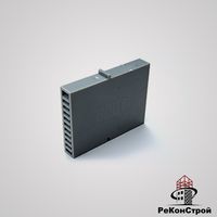 Вентиляционная коробочка BAUT светло-серая, 80x60x12 мм в Ростове-на-Дону
