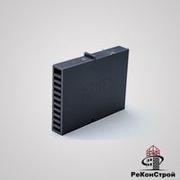 Вентиляционная коробочка BAUT тёмно-серая, 80x60x12 мм в Ростове-на-Дону