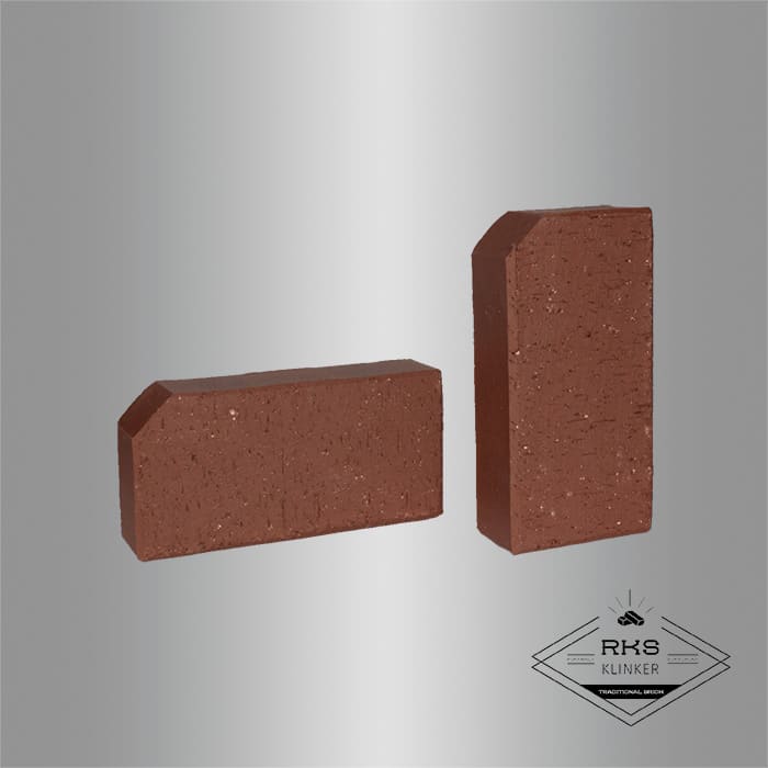 Бордюр клинкерный "ЛСР" темно-красный Эдинбург в Ростове-на-Дону