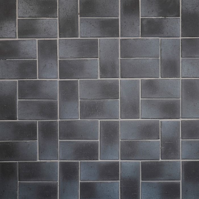 Клинкер тротуарный ангобированный ЛСР "Зальцбург" Платина Классик в Ростове-на-Дону