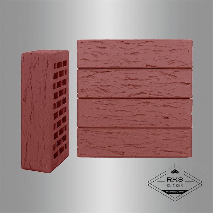 Кирпич облицовочный ЛСР, Винный, Рустик, 1НФ в Ростове-на-Дону