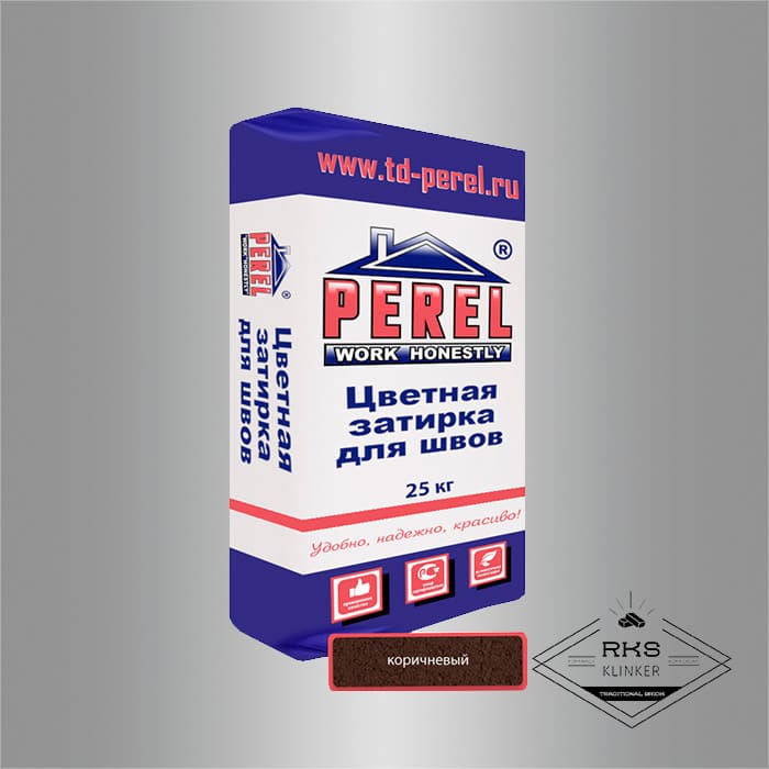 Зимняя затирочная смесь Perel RL 50/коричневая в Ростове-на-Дону