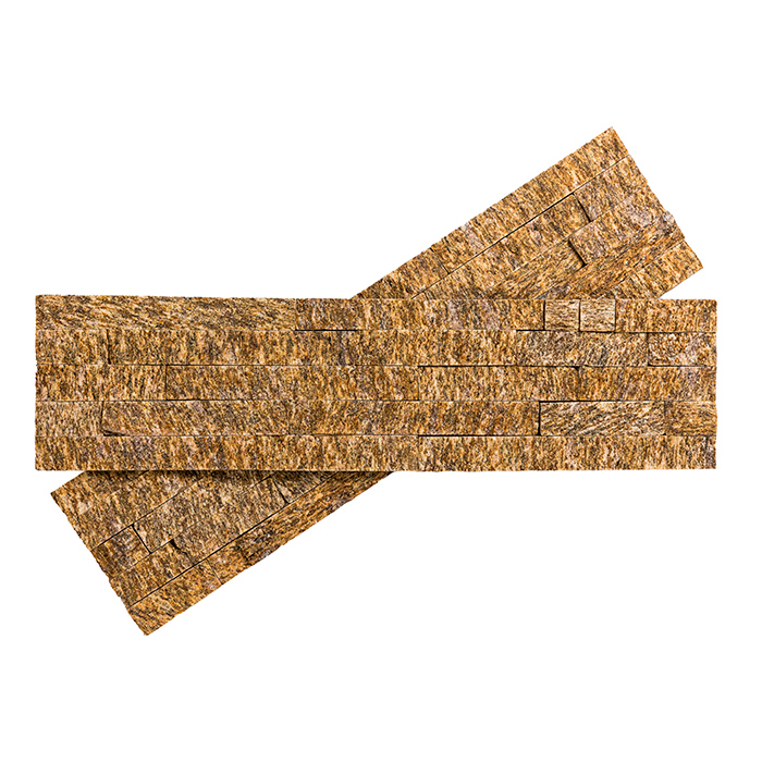 Декоративный камень Кварцит Sesame Yellow Classic в Ростове-на-Дону