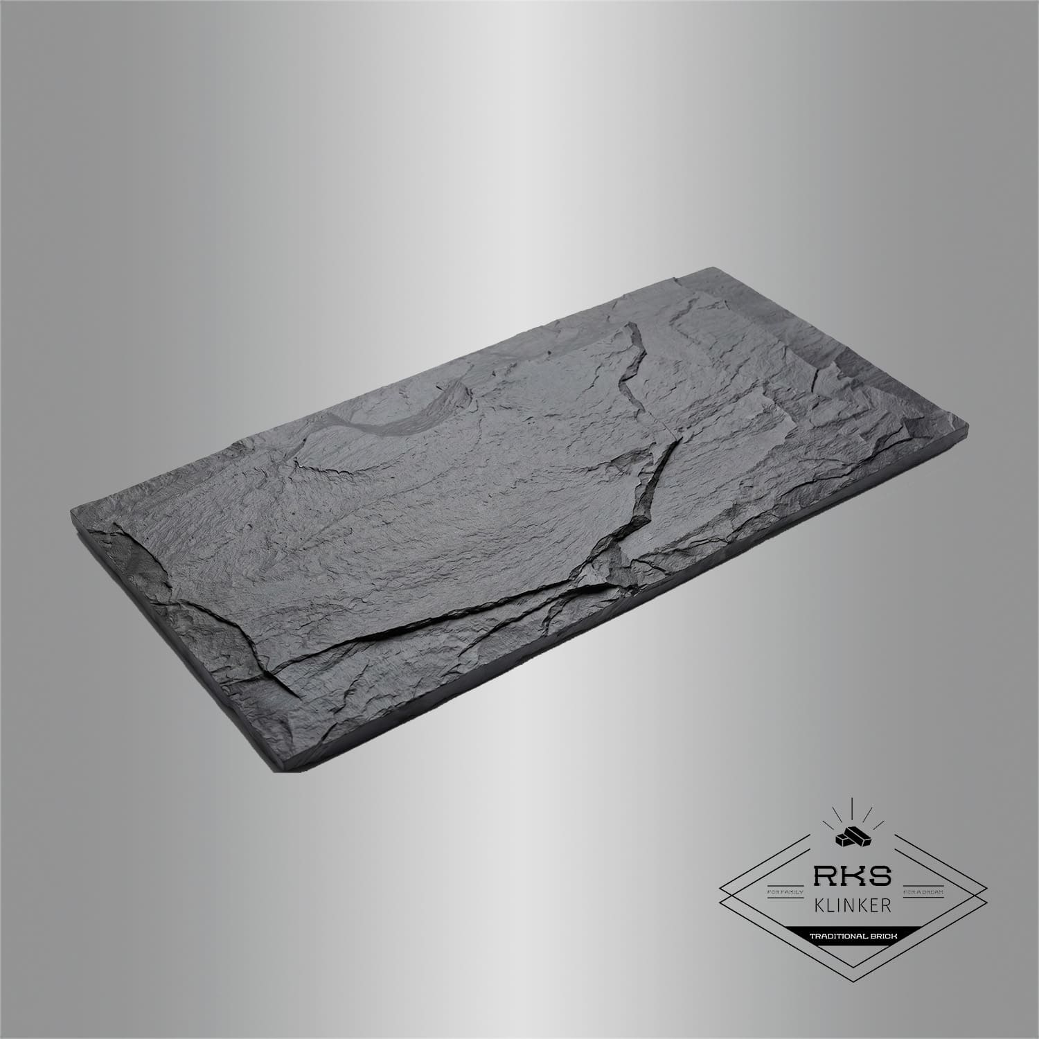 Плитка из камня Сланец Black Mushroom 400х200 мм в Ростове-на-Дону