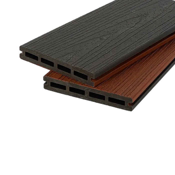 Террасная доска из ДПК Dual POLIVAN GROUP,Profi Co-Extrusion,Grey dark в Ростове-на-Дону