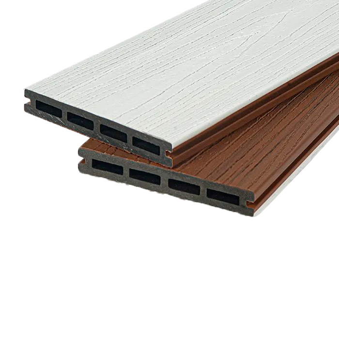 Террасная доска из ДПК Dual POLIVAN GROUP, Profi Co-Extrusion,White в Ростове-на-Дону