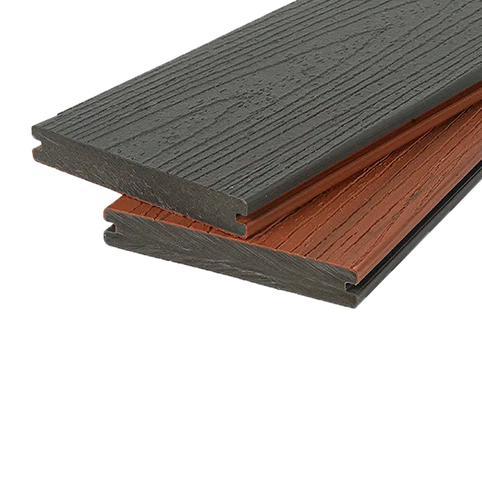 Террасная доска из ДПК Dual POLIVAN GROUP,Solid Co-Extrusion,Grey dark в Ростове-на-Дону