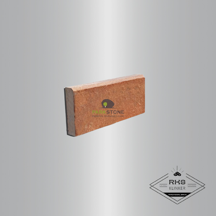 Бордюр ParkStone красный с фаской (терракотовый) в Ростове-на-Дону