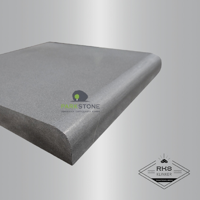 Ступени ParkStone из камня песчаник полированные серо-синего цвета в Ростове-на-Дону