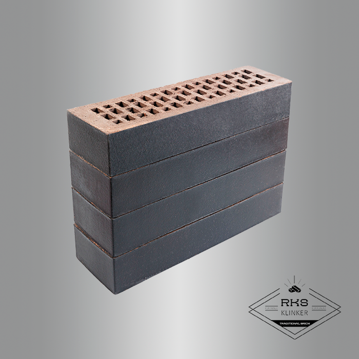 Ригельный кирпич Roben, FARO schwarz-nuanciert glatt, 290х90х90 мм в Ростове-на-Дону
