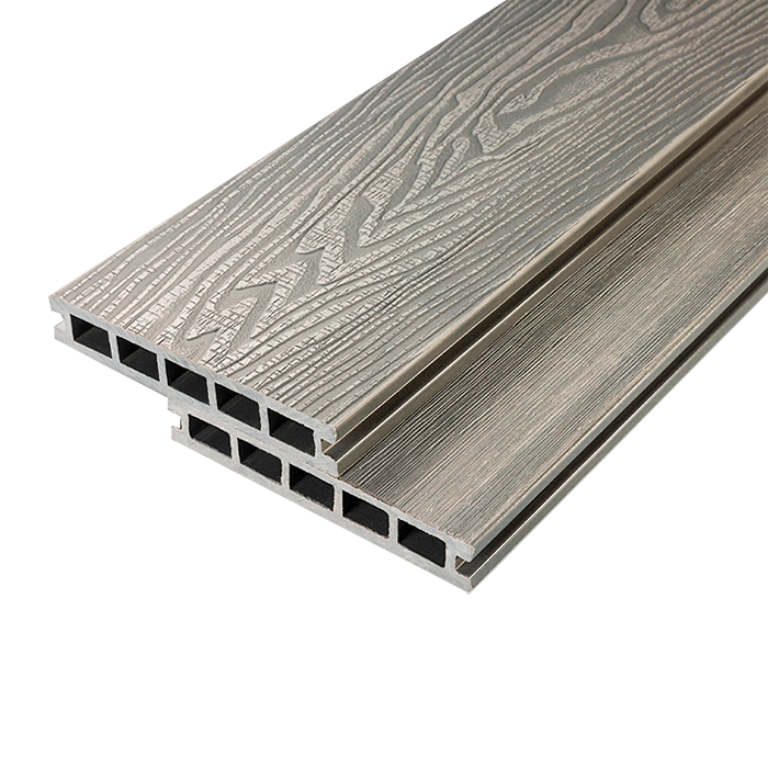 Террасная доска из ДПК RusDecking, UnoDeck Vintage, Серый в Ростове-на-Дону