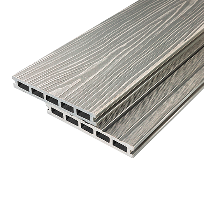 Террасная доска из ДПК RusDecking, UnoDeck Mogano, Серый в Ростове-на-Дону